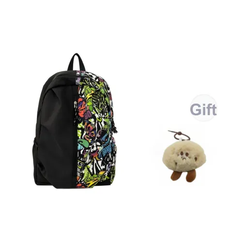 Villelon Нейлон Рюкзак Стандартный Унисекс Зеленый Белый Красный