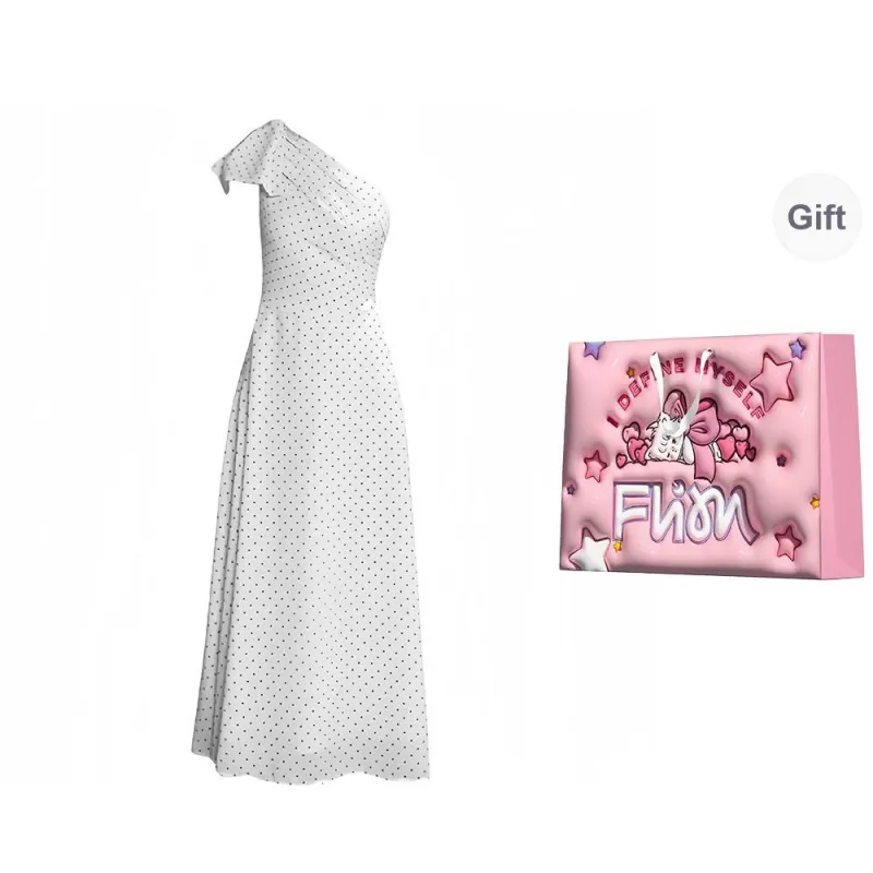 FLIM Sleeveless Dress Women's White-5