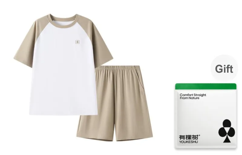 YOUKESHU Pajama Set Men's Shopping Bag-8
