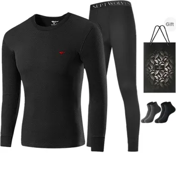 SEPTWOLVES Thermal Set Men's Includes Shopping Bag