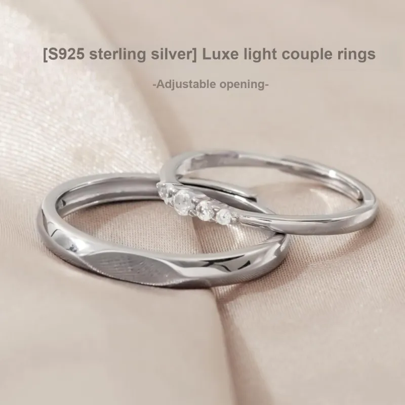 Taste The Color 925 Sterling Silver Rings Unisex-1