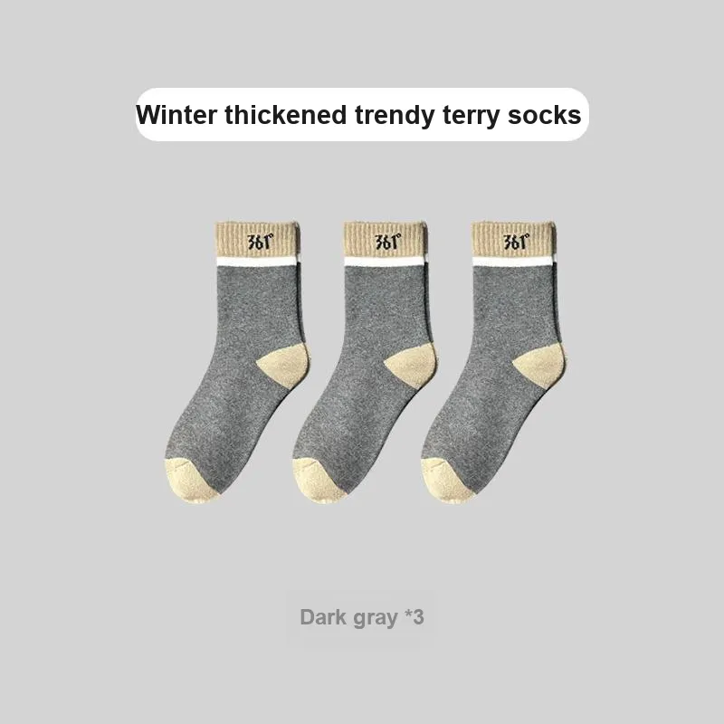 361° Mid Calf Socks Unisex Combo Set-5