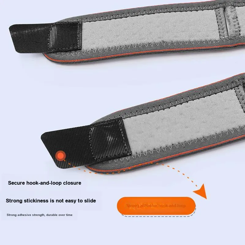 PROIRON Basketball Badminton Running Bone Band Gray Orange Black Orange Polyamide Elastane Unisex-5