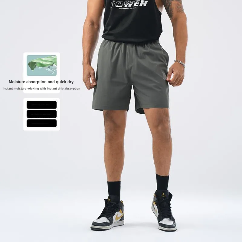 BD.POWER UP+ Casual Shorts Unisex Dark Gray-2