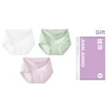 [3 Pack]White+Light Green+Light Purple