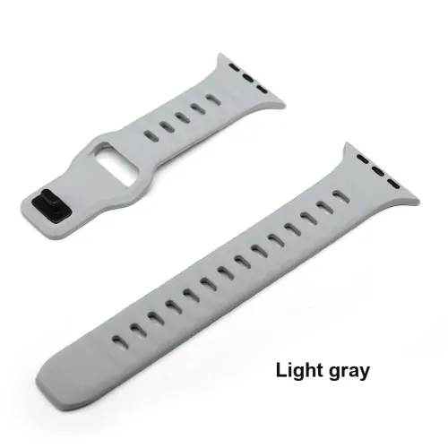Akkerds Watch Полоска Apple Совместимость Жидкость Силикон Материал