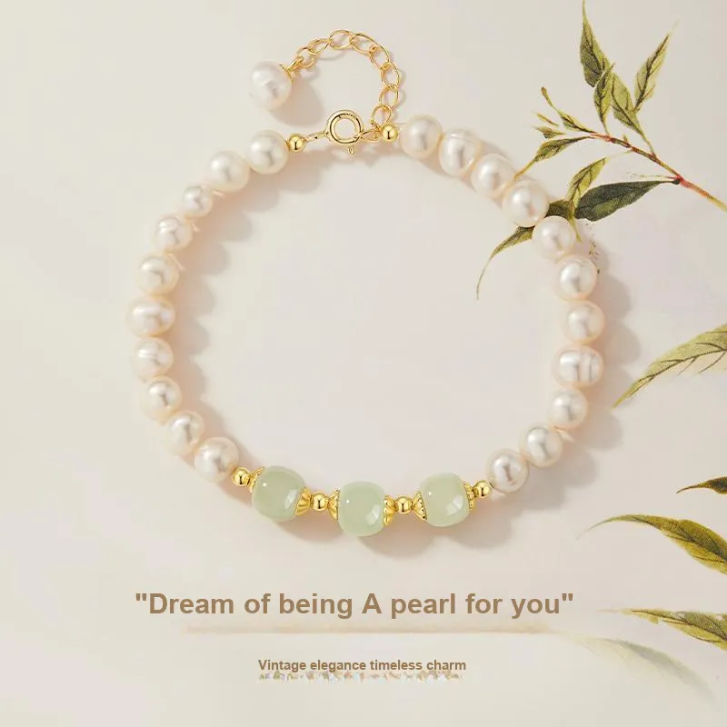 Central Fashion Pearl Bracelets Women's-10