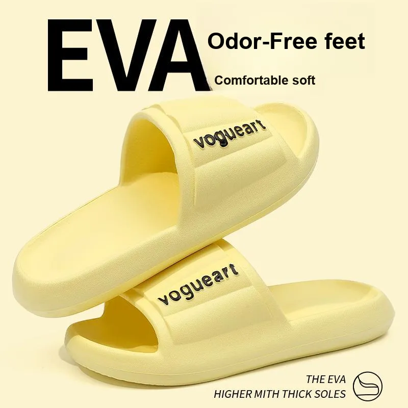 Foot Recreation Home Practical Summer Slip Resistant Quiet Bathroom Bathing Soft Sole Slippers-21