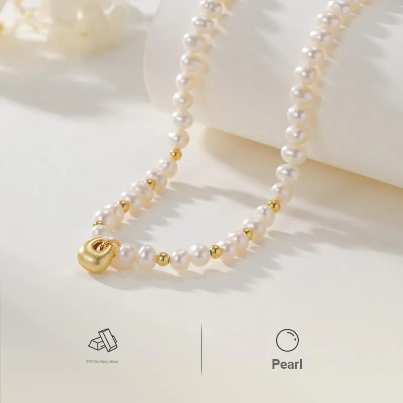 YUDIAN Freshwater Pearl Necklaces Women's-2