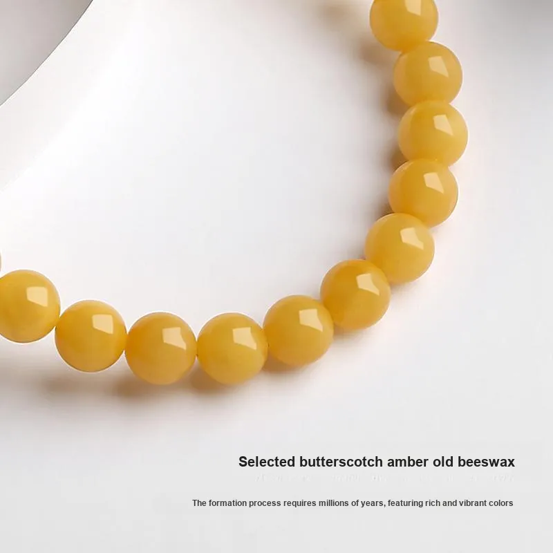 QIAOWUQIAONV Beeswax Bracelets Women's-1