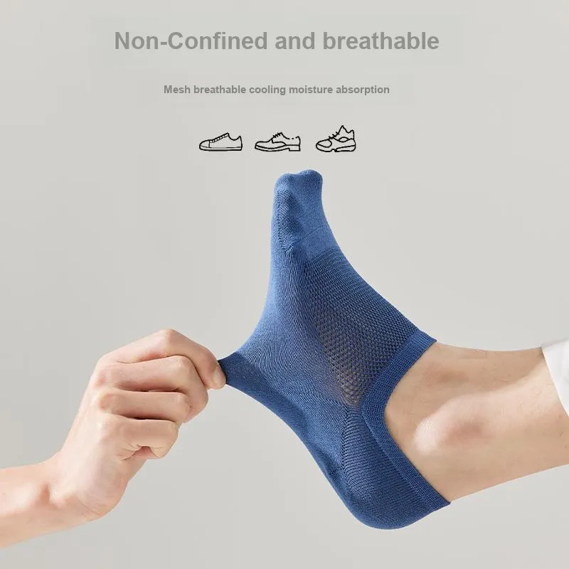 MIIOW No-Show Socks Men's 8 Pack-4