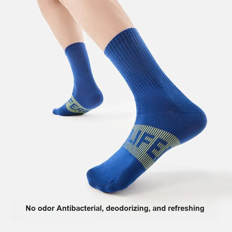 HLA Mid Calf Socks Men's 5 Pack-2