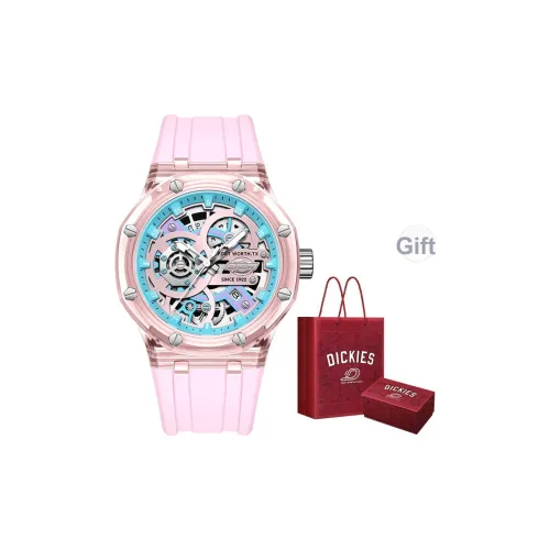 Dickies Кварцевые часы силиконовый ремешок циферблат с черепом унисекс подарочная коробка ограниченная серия