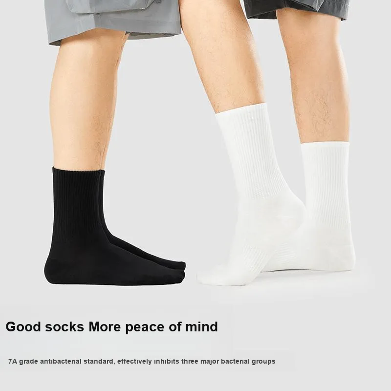 B&C.Room Mid Calf Socks Men's 5 Pack-5