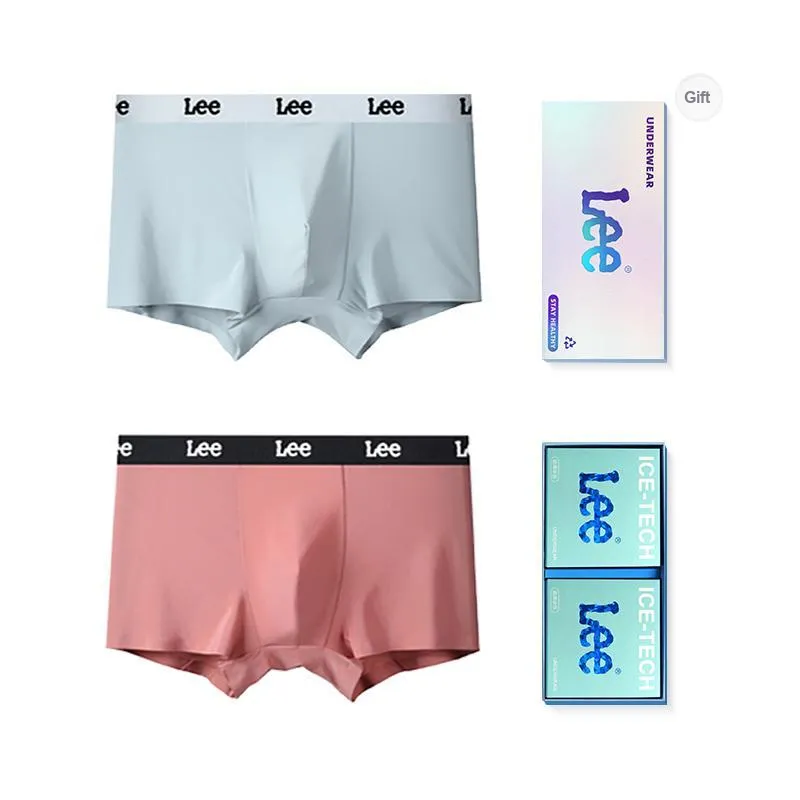 Lee Underpants Men's Gift Box Of 2 Strips-12