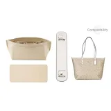 City30 Glacier White Shoulder Pads+Beige Liner+Beige Base Pad