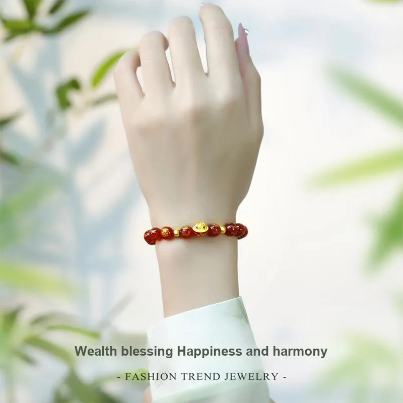 Love Agate Jade Bracelets Women's-1