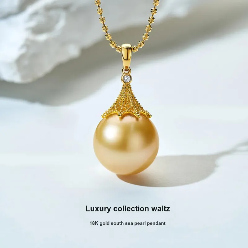 ME LUXE Pearl Pendant, Premium Feel Women's-4