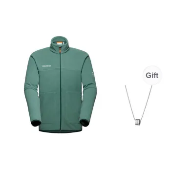 MAMMUT Innominata Light ML Jackets Coats Unisex Emerald Green With Free Necklaces