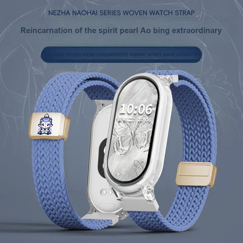 Mr. Strap Watch Bands Xiaomi Compatibility 145~210mm Fabric Material Unisex-8