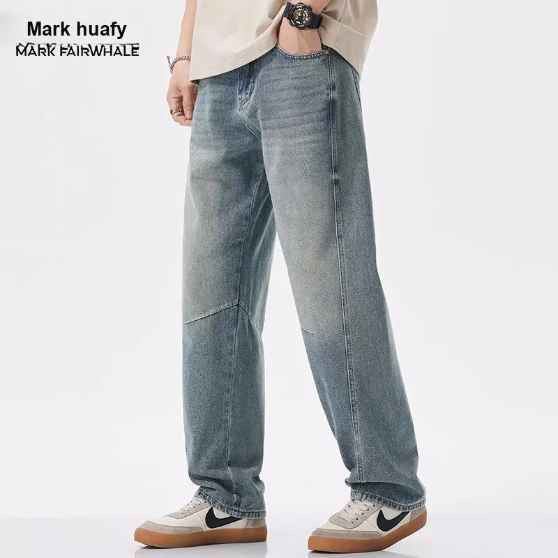 FAIRWHALE Jeans Unisex Blue-5
