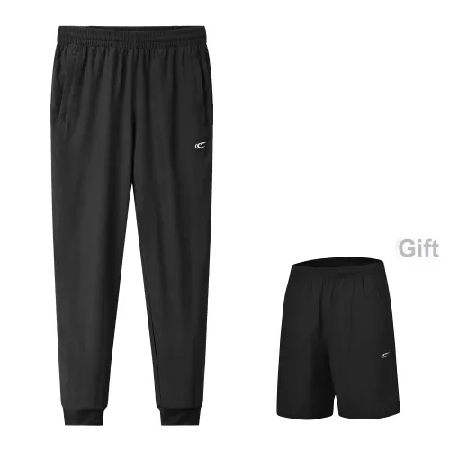 SAIQI Sports Pants Unisex Night Black