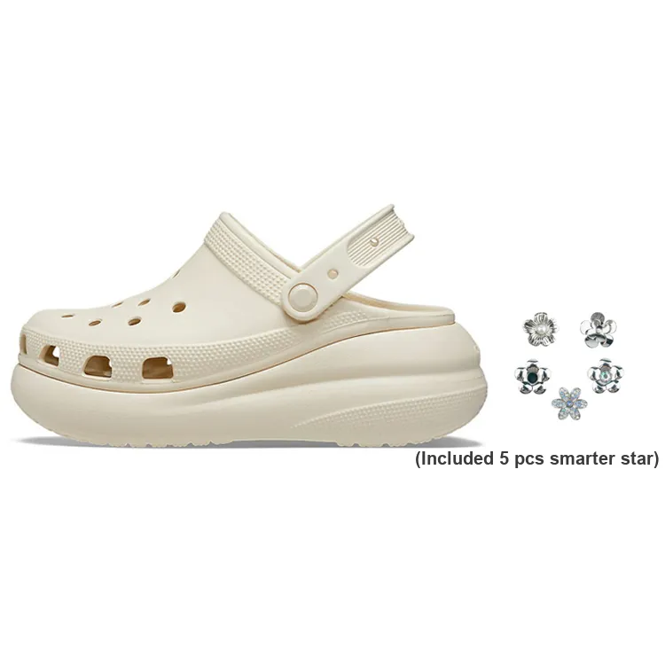 Crocs Classic Crush Clog Bone-7