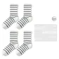 [4 Pack]4 Pairs (White)