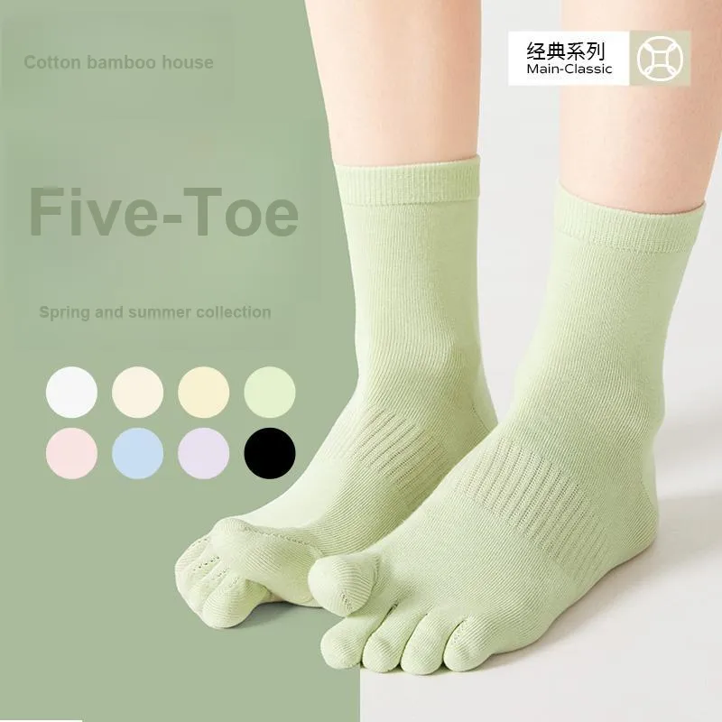 B&C.Room Mid Calf Socks Women's 4 Pack-9
