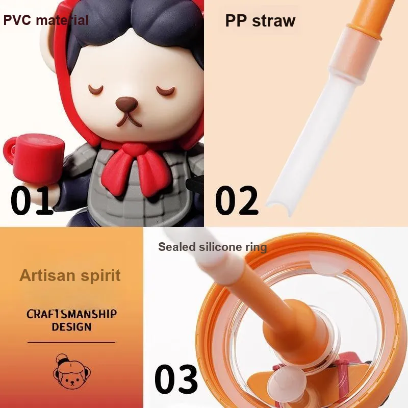 Teddy Bear Collection Keychains Unisex-1