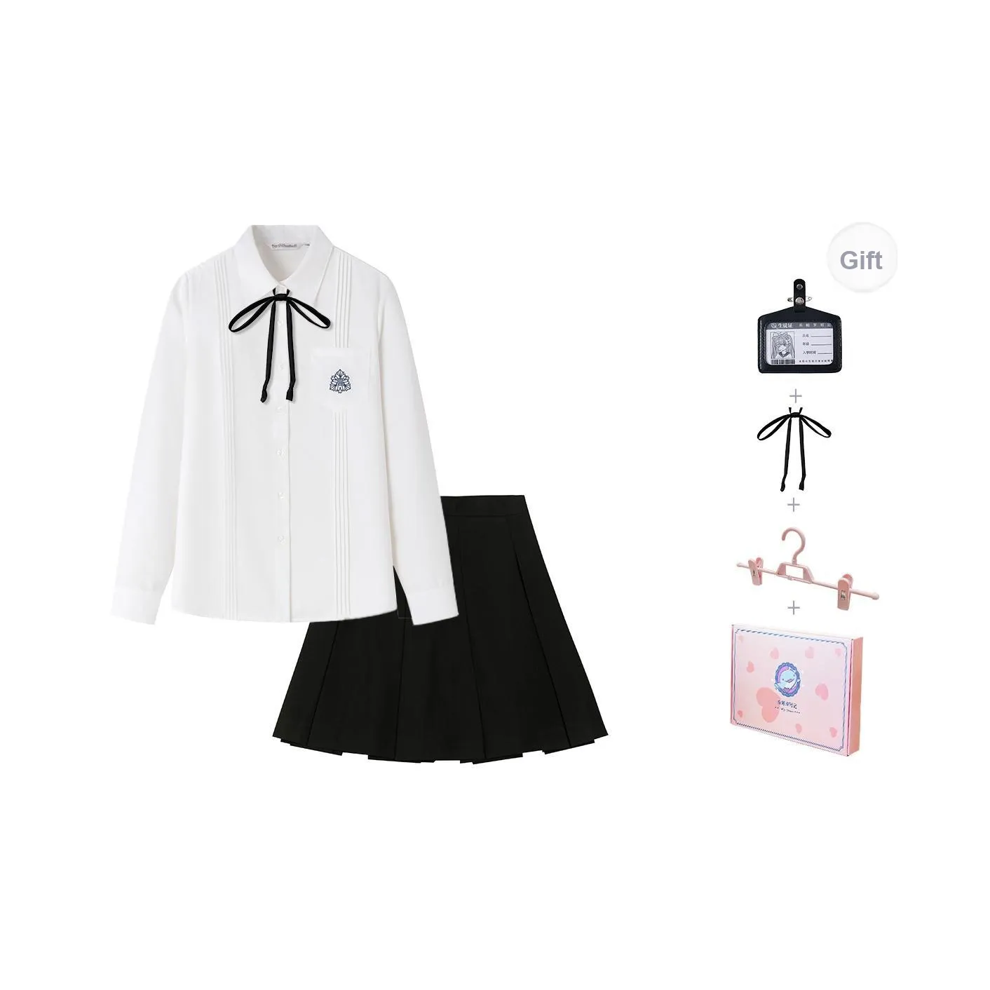 Tokyo Season UNIFORM Женские Набор в подарочной коробке Белый+Черный