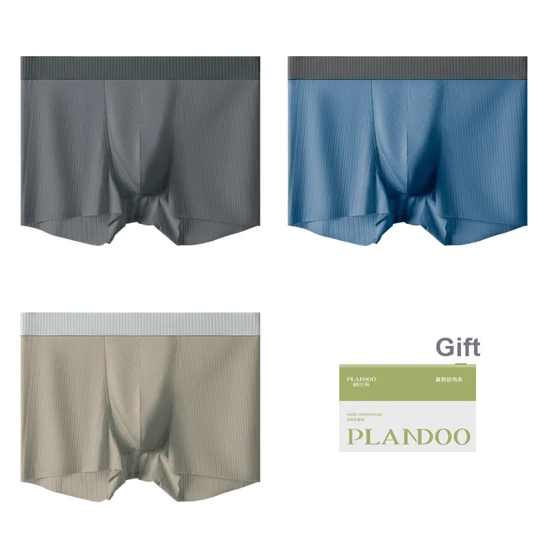 PLANDOO Underpants Men's Shopping Bag 3 Pack-3