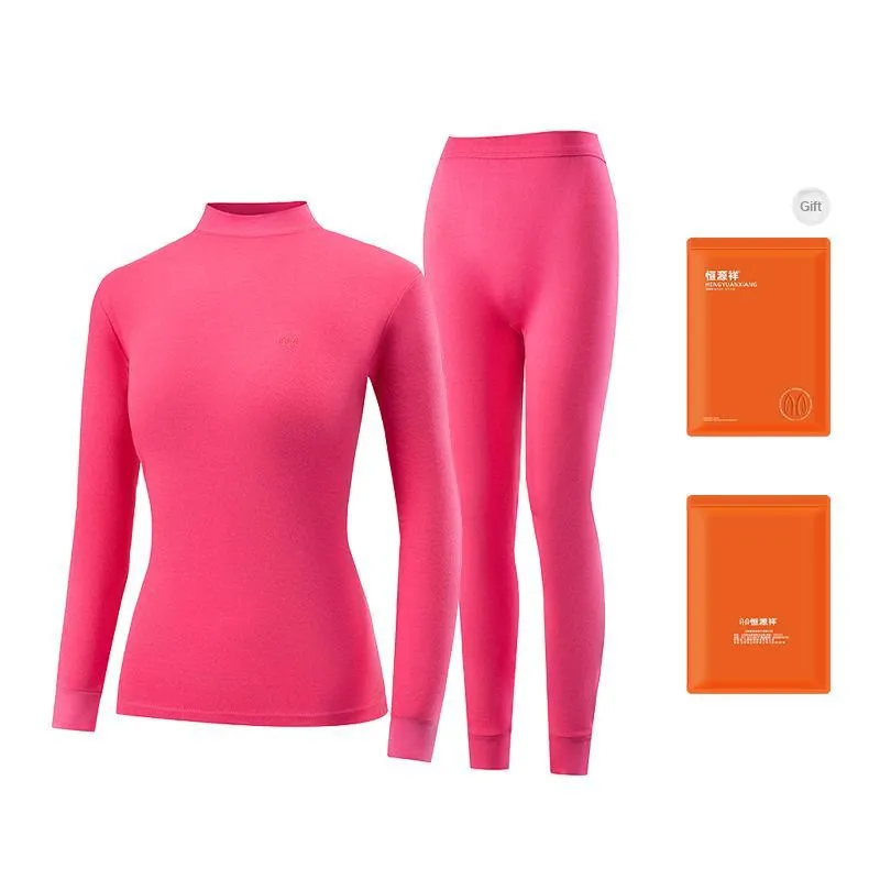 H YXIANG Women's Thermal Sets-5