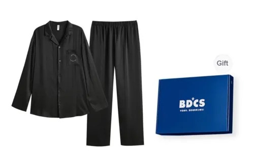 Peninsula City Pajama Set Men's Gift Box Set Black