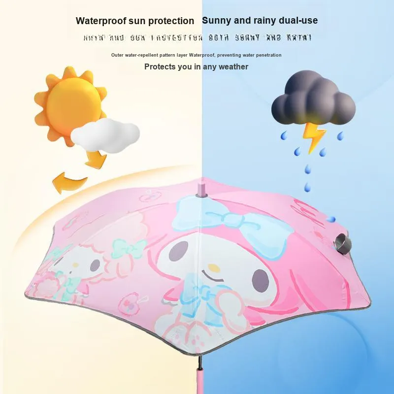 SHIPEIQI x Sanrio My Melody Kuromi Umbrellas-7