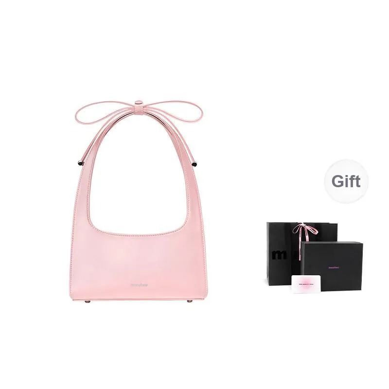 Muuluu Mercerized Satin Birthday Shoulder Bag, Handbag Small Size Women's Dragon Fruit/Black/Vintage Magenta-9