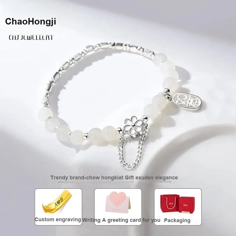 CHAOHONGJI Chalcedony Bracelets Women's-3
