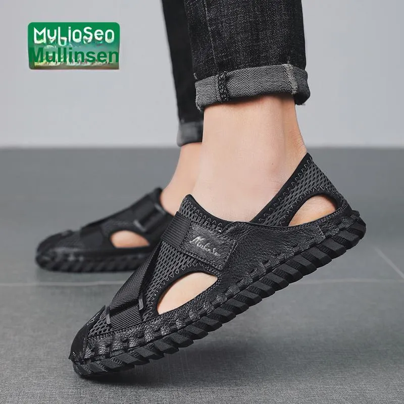 Mulinsen Breathable And Wear resistant River Trekking Shoes Men's-5