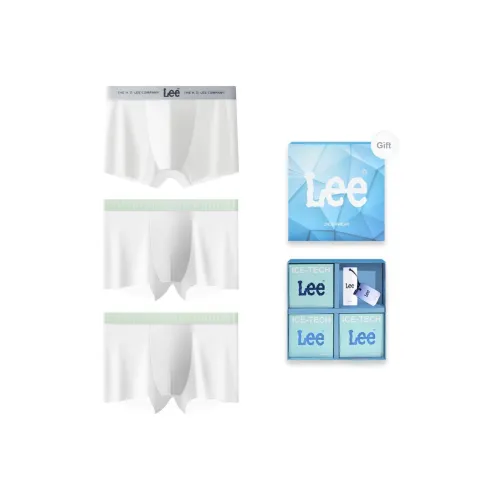 Lee SS23 Ice Series Нижнее белье Подарочная коробка Мужской 3 упаковки