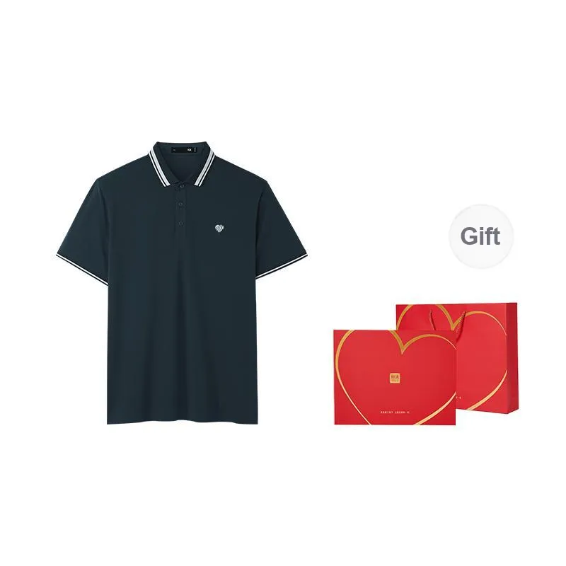 HLA The Heart Is The Series Polo Shirt Men's-40
