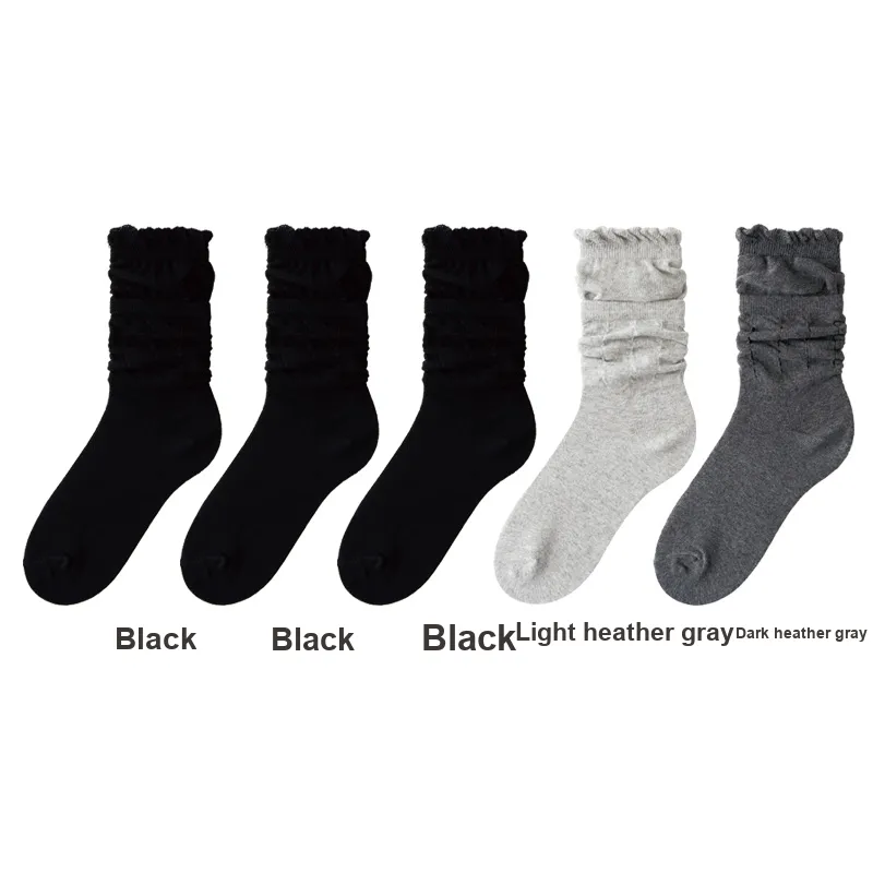 H YXIANG Mid Calf Socks Women's Combo Set-29