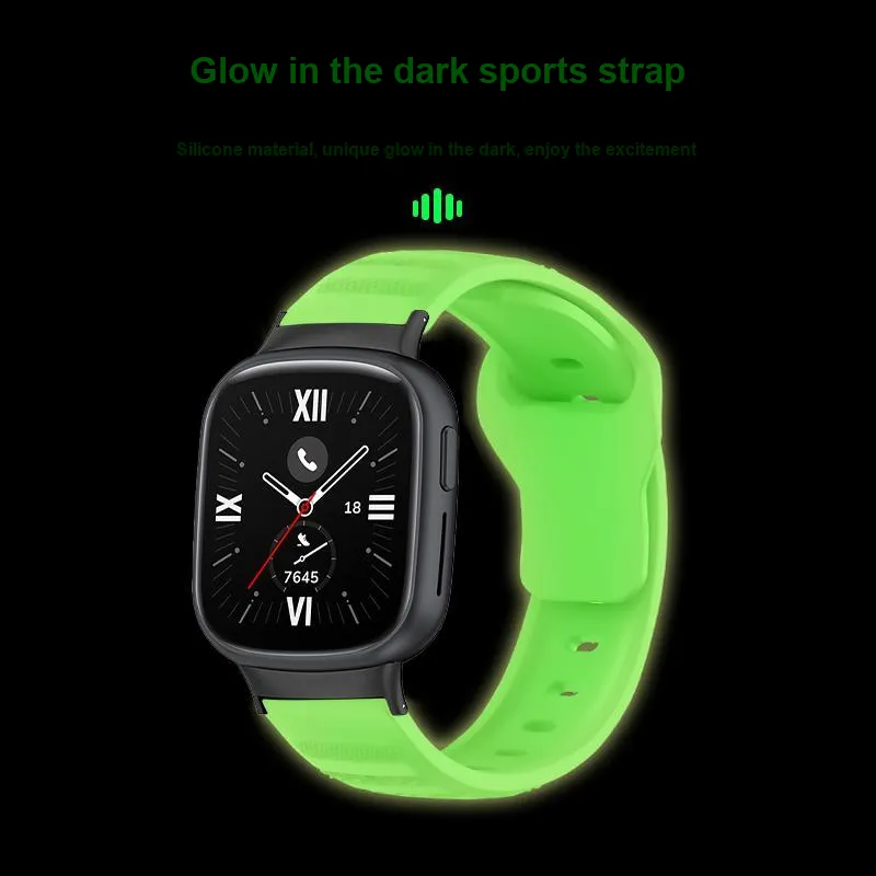 Yu Qing Compatibility Honor Watch 4 Smart Watch 4th Generation Smart Band Watch Bands 220mm Unisex-3
