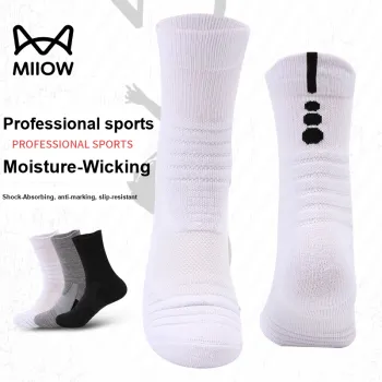 MIIOW Men Basketball Socks