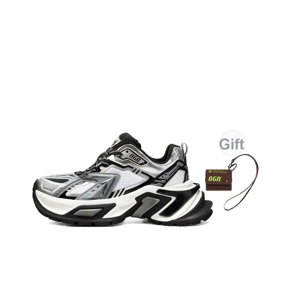 OGR Chunky Sneakers Unisex Low Top Gray
