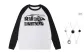 Black & White (Comes with Trendy Necklace+Crossbody Bag)