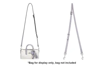 Luxury Care Artisan Workshop Metal Bag Straps Women's Purple/Silver