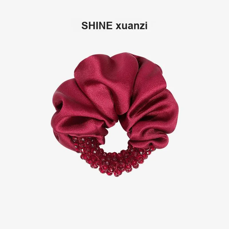 SHINE Polyester, Crystal Diamond Hair Tie Women's-1