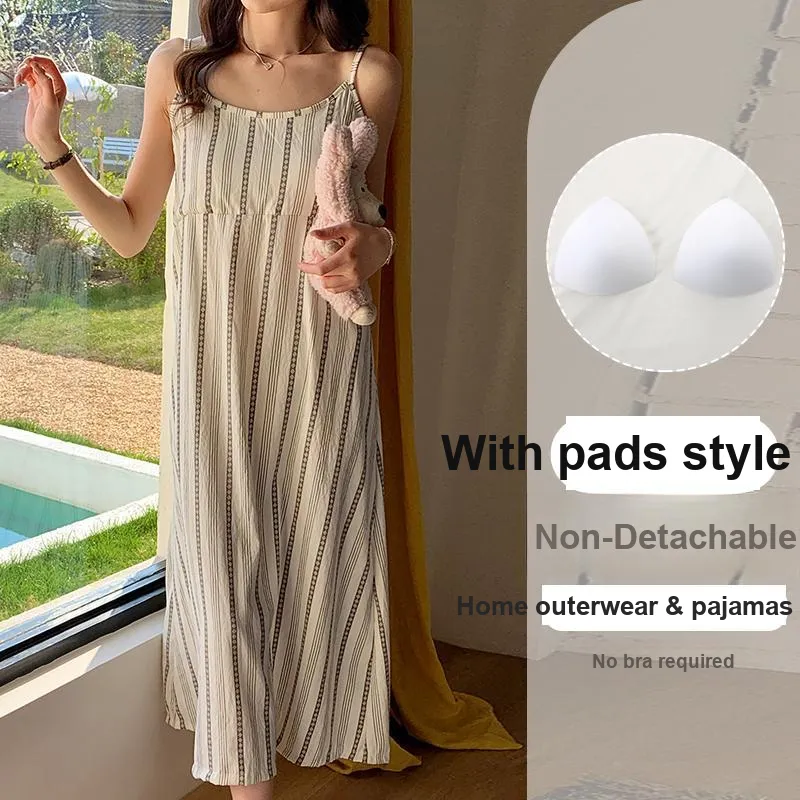 OUSHIBO Nightgown Women's Image Color-3