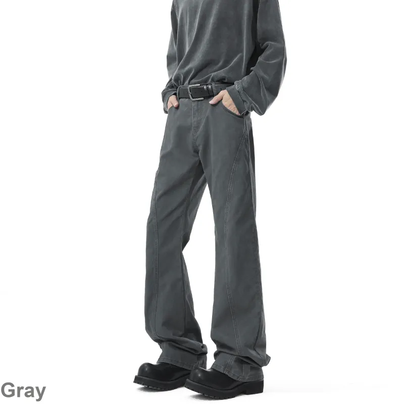 HOKLV Jeans Unisex-3