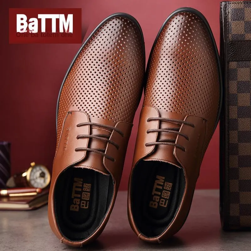 Batotem Casual Leather Shoes Men's-7